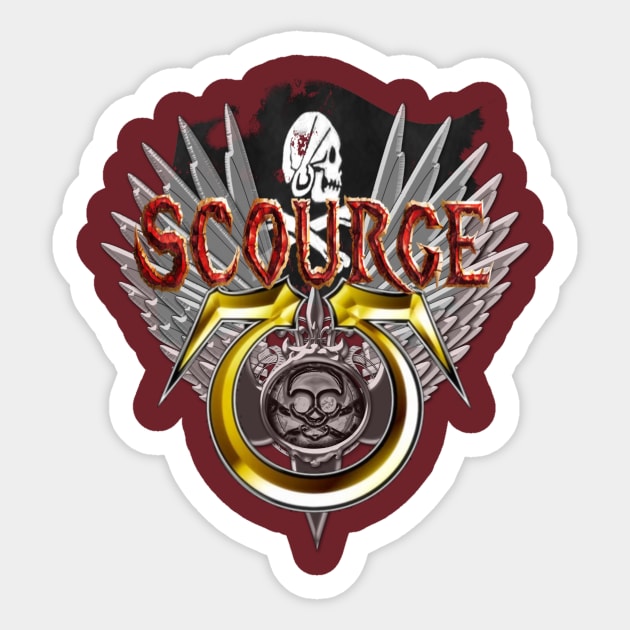 RWO Scourge of the Wasteland Sticker by BIG DAWG APPAREL